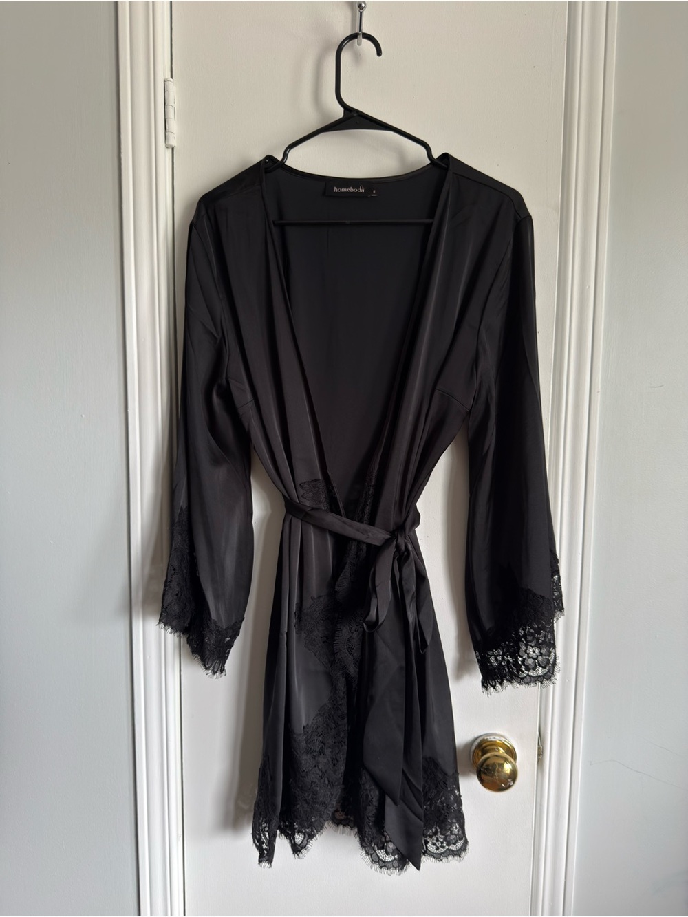 Homebodii Satin Robe & Slip - Picture 4 of 6